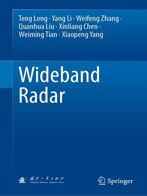 cover image of Wideband Radar